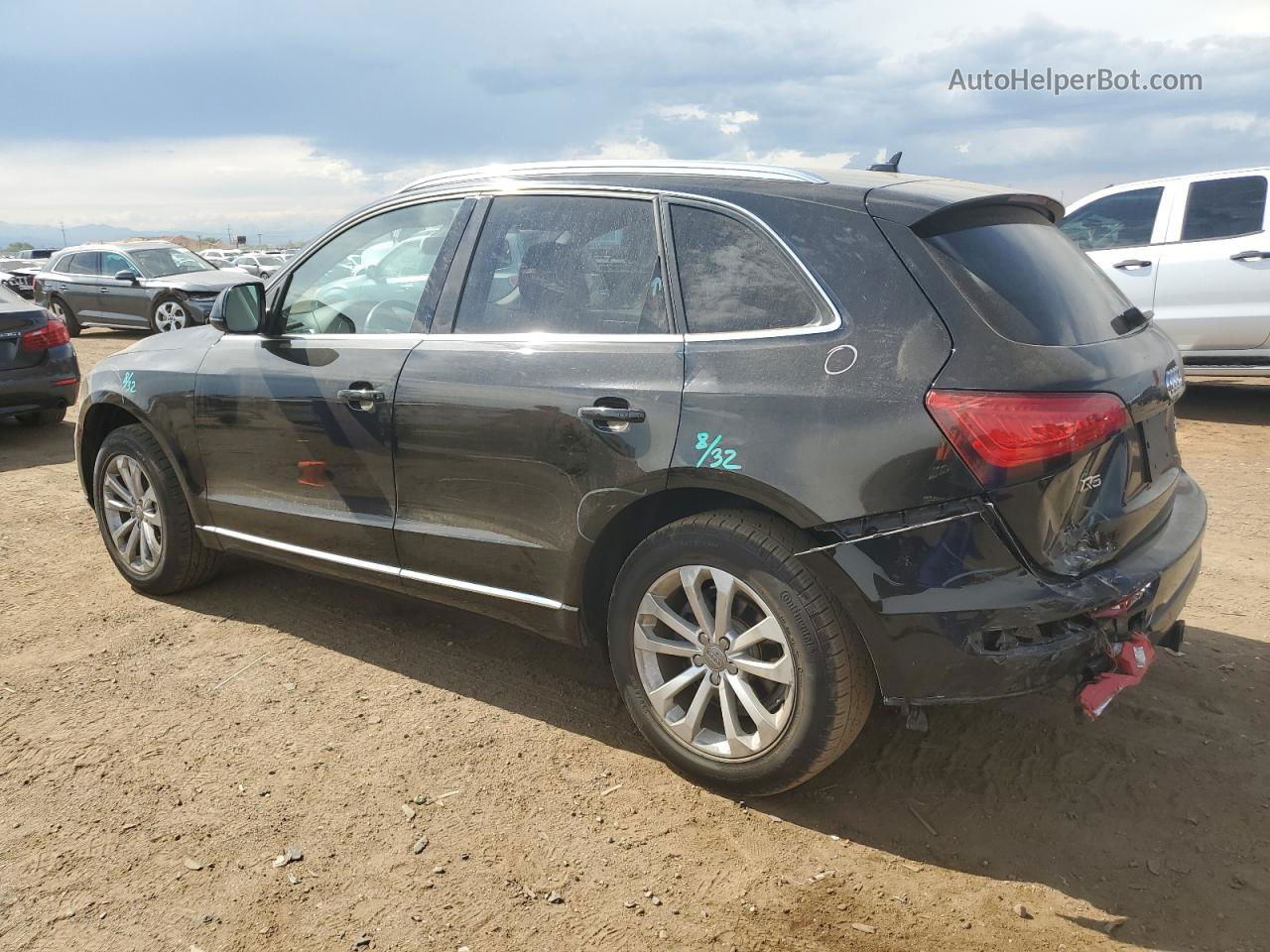 2014 Audi Q5 Premium Plus Черный vin: WA1LFAFPXEA083390