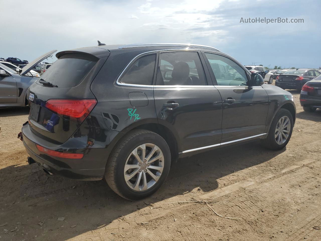 2014 Audi Q5 Premium Plus Черный vin: WA1LFAFPXEA083390