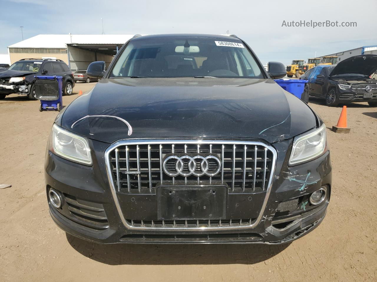 2014 Audi Q5 Premium Plus Черный vin: WA1LFAFPXEA083390