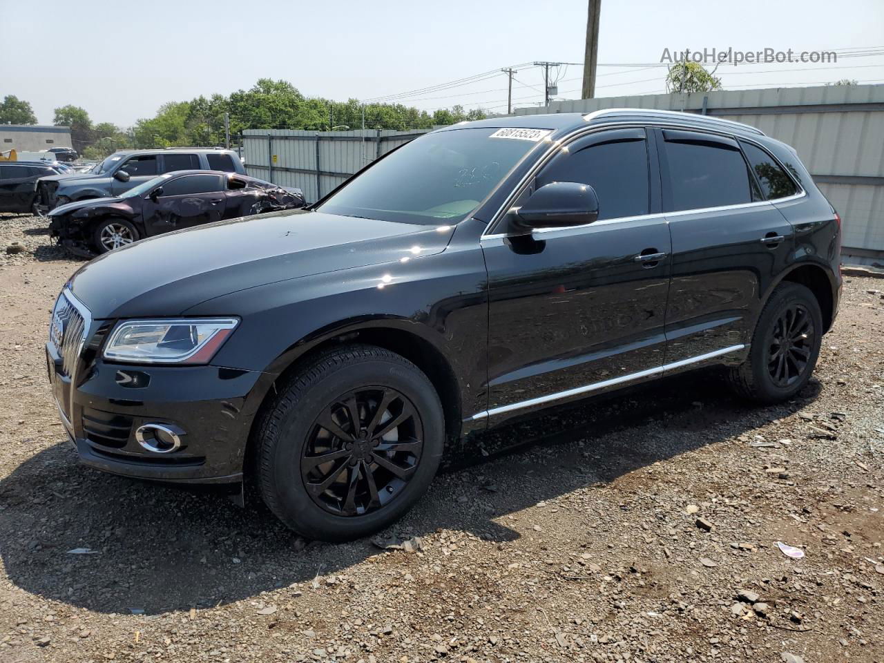 2014 Audi Q5 Premium Plus Черный vin: WA1LFAFPXEA101032