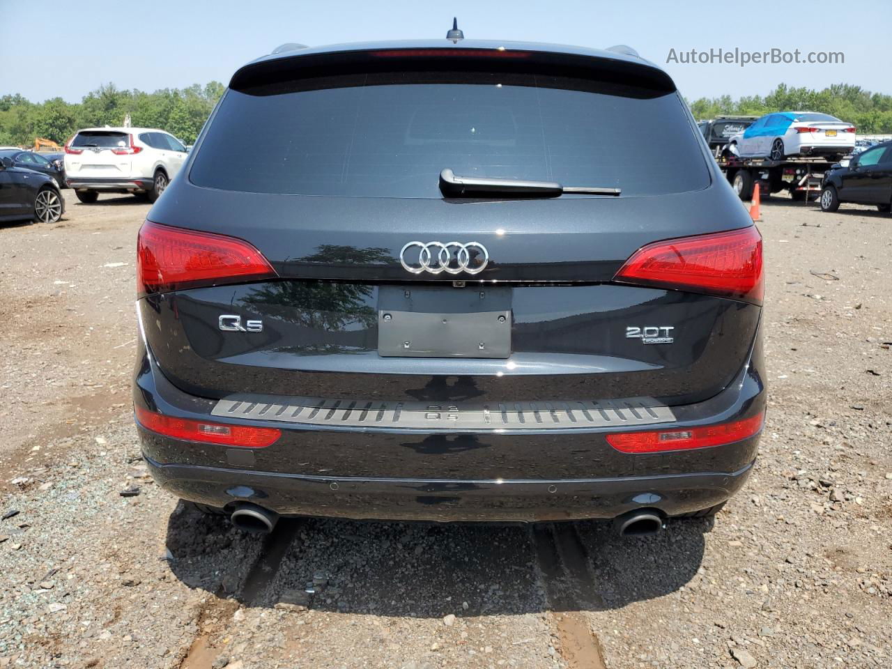 2014 Audi Q5 Premium Plus Black vin: WA1LFAFPXEA101032