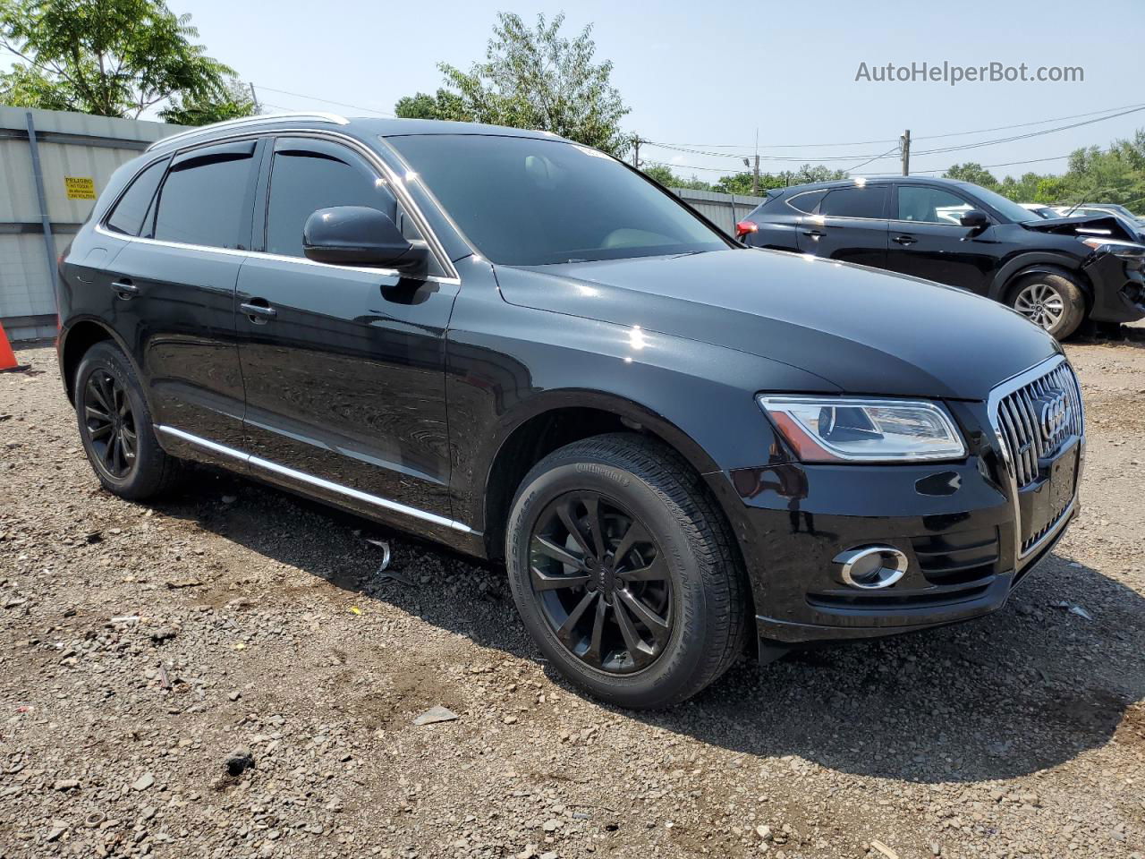 2014 Audi Q5 Premium Plus Черный vin: WA1LFAFPXEA101032