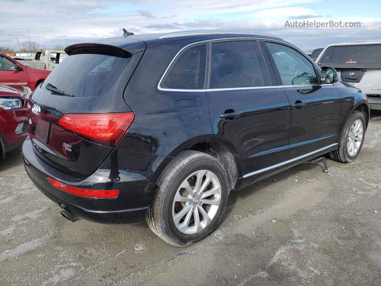 2014 Audi Q5 Premium Plus Черный vin: WA1LFAFPXEA129896