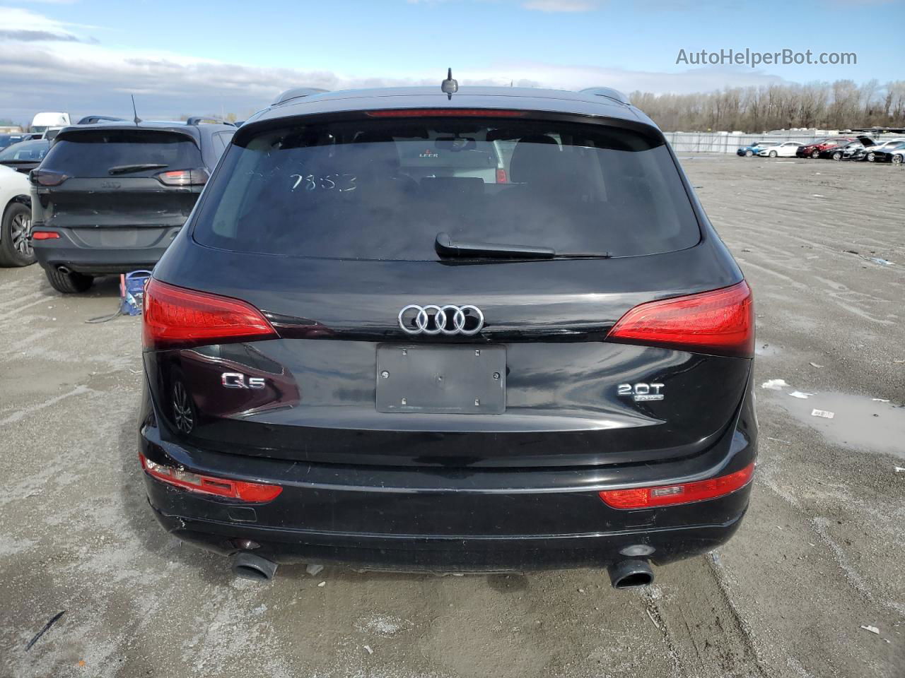 2014 Audi Q5 Premium Plus Черный vin: WA1LFAFPXEA129896