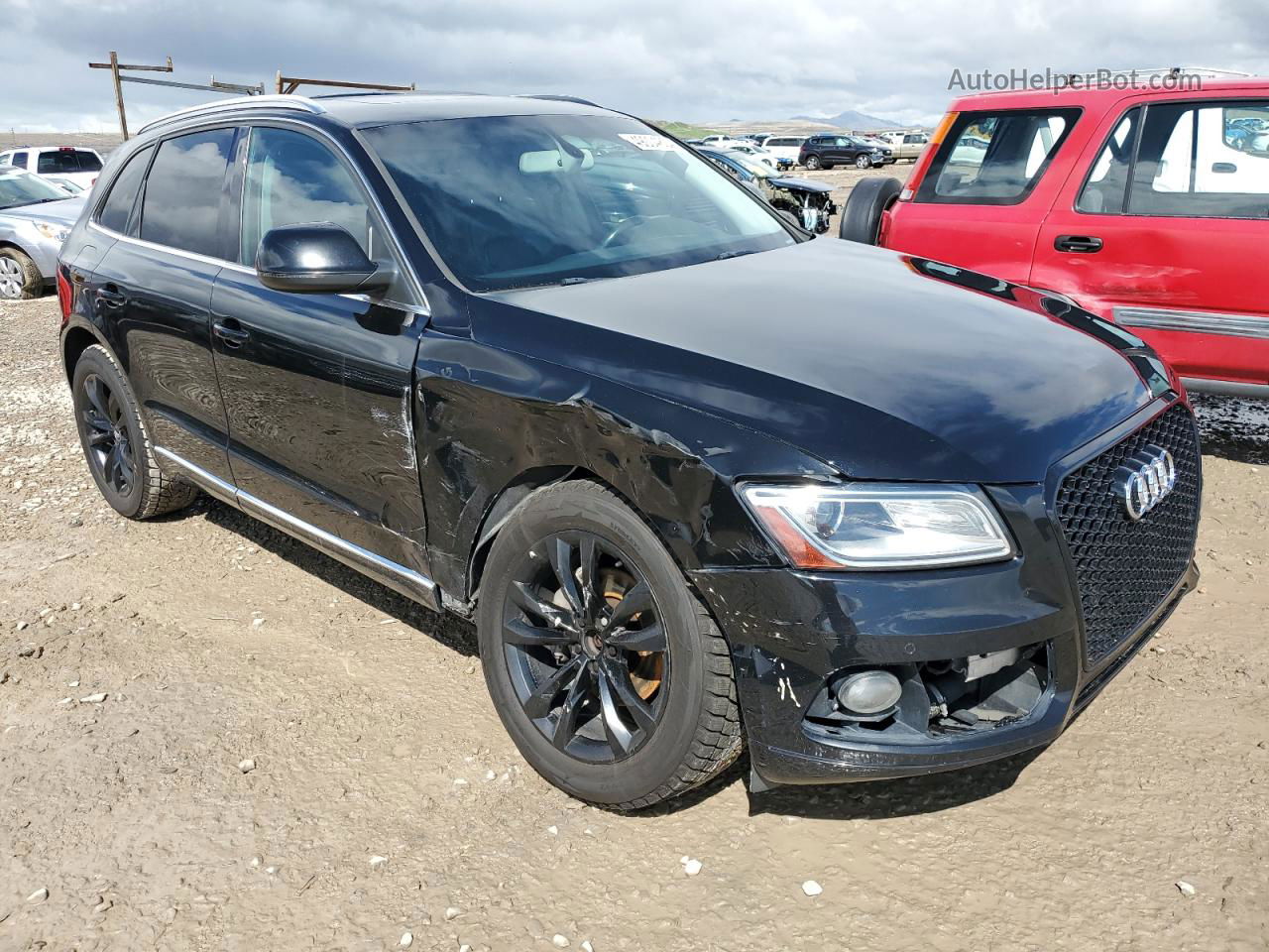 2014 Audi Q5 Premium Plus Black vin: WA1LFAFPXEA131583