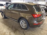 2014 Audi Q5 Premium Plus Brown vin: WA1LFBFP5EA101929