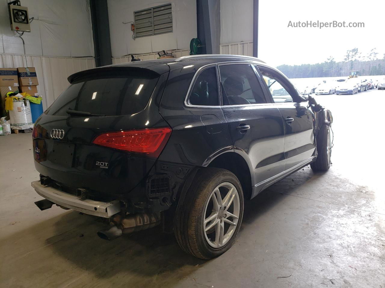 2014 Audi Q5 Premium Plus Black vin: WA1LFBFP7EA045072