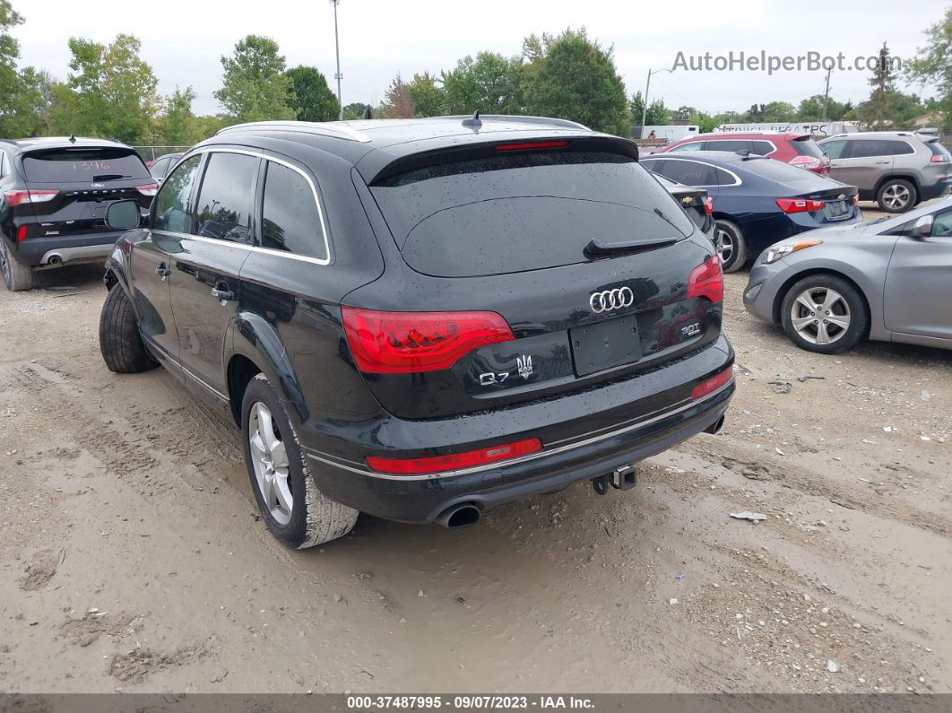 2015 Audi Q7 3.0t Premium Plus Black vin: WA1LGAFE0FD003669