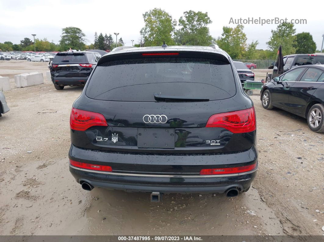 2015 Audi Q7 3.0t Premium Plus Black vin: WA1LGAFE0FD003669