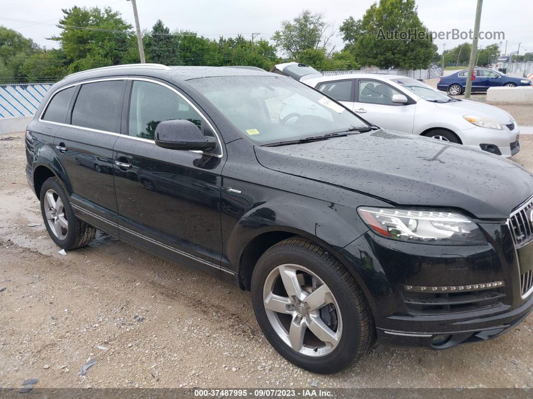 2015 Audi Q7 3.0t Premium Plus Black vin: WA1LGAFE0FD003669