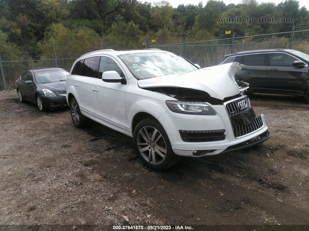 2015 Audi Q7 3.0t Premium Plus Белый vin: WA1LGAFE0FD006149