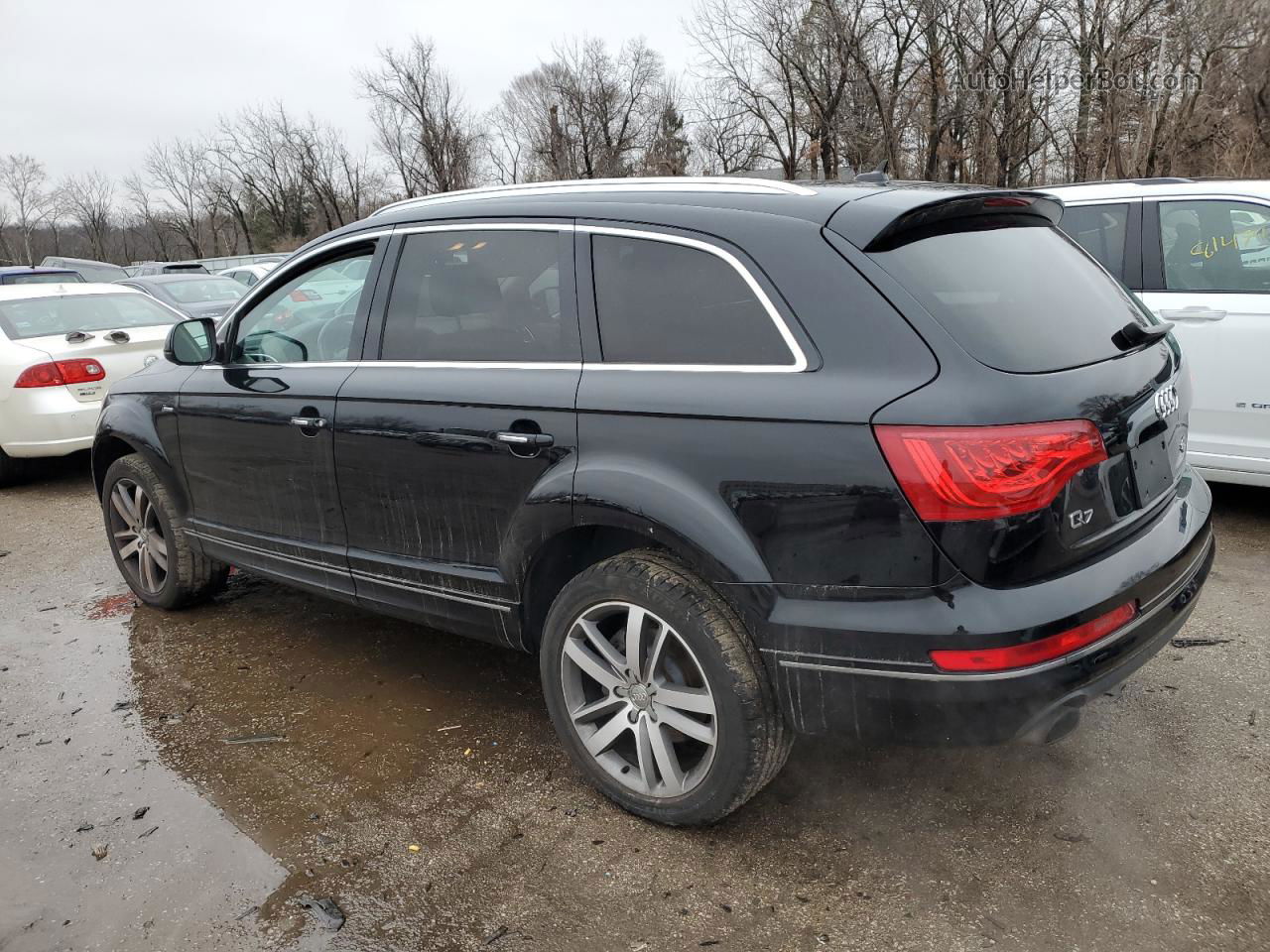 2015 Audi Q7 Premium Plus Черный vin: WA1LGAFE0FD009844