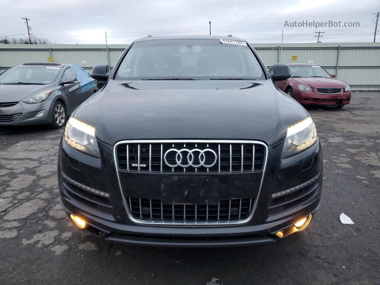 2015 Audi Q7 Premium Plus Черный vin: WA1LGAFE0FD015398