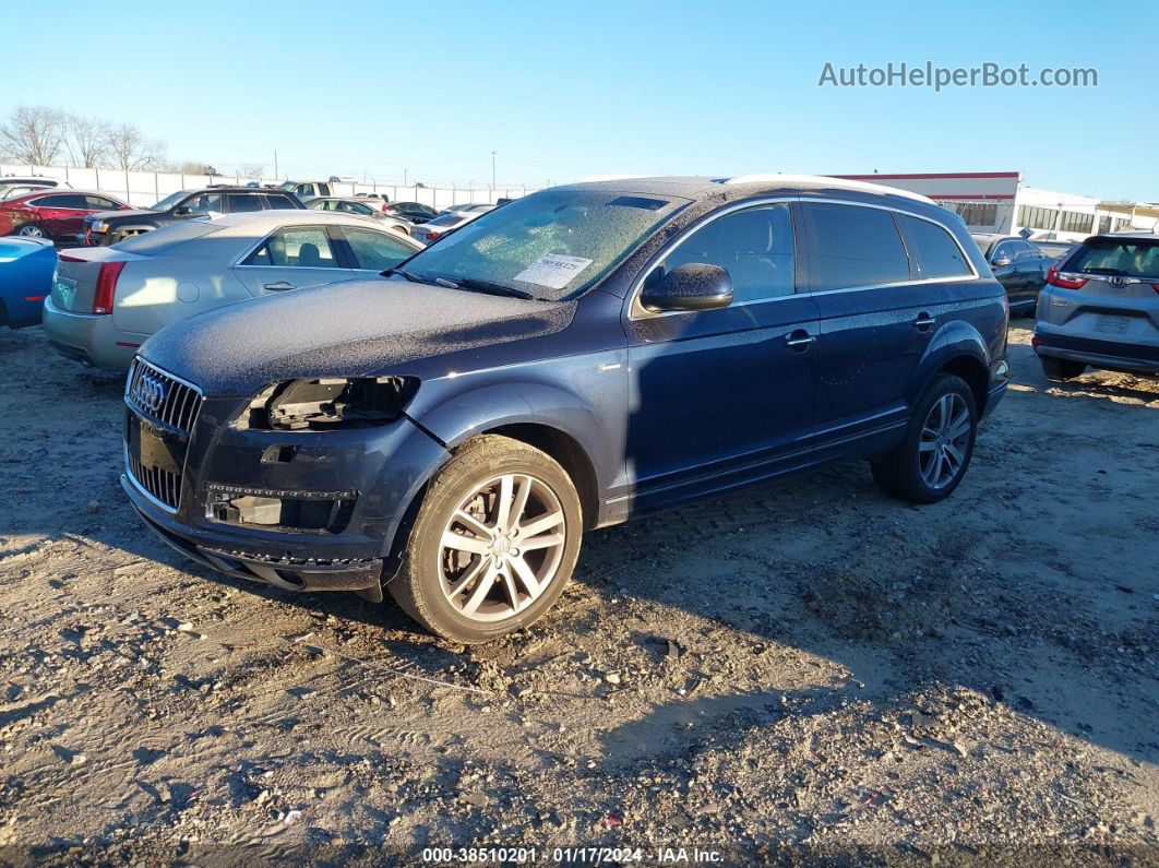 2015 Audi Q7 3.0t Premium Синий vin: WA1LGAFE0FD017233