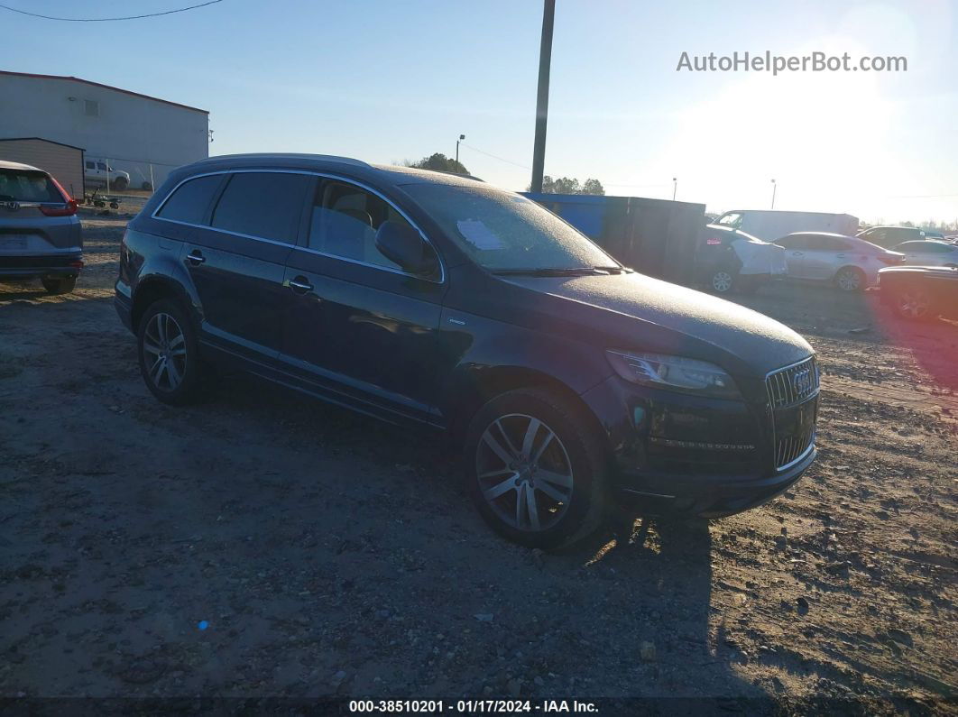 2015 Audi Q7 3.0t Premium Синий vin: WA1LGAFE0FD017233