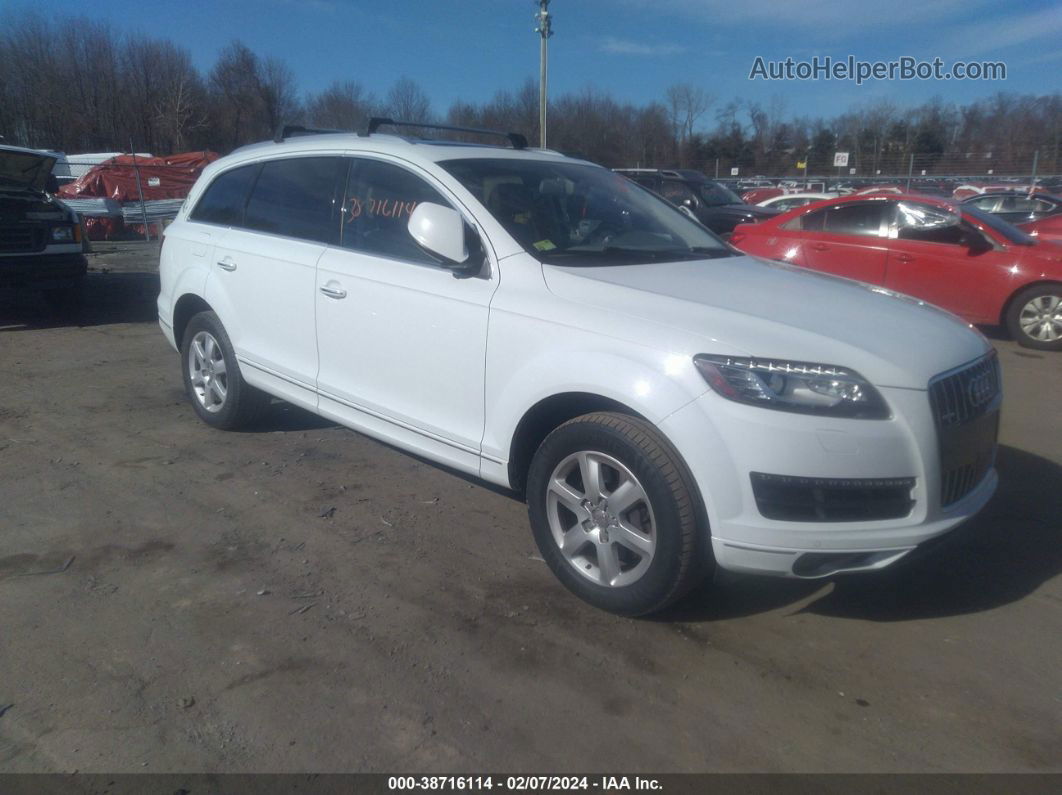 2015 Audi Q7 3.0t Premium White vin: WA1LGAFE0FD019127