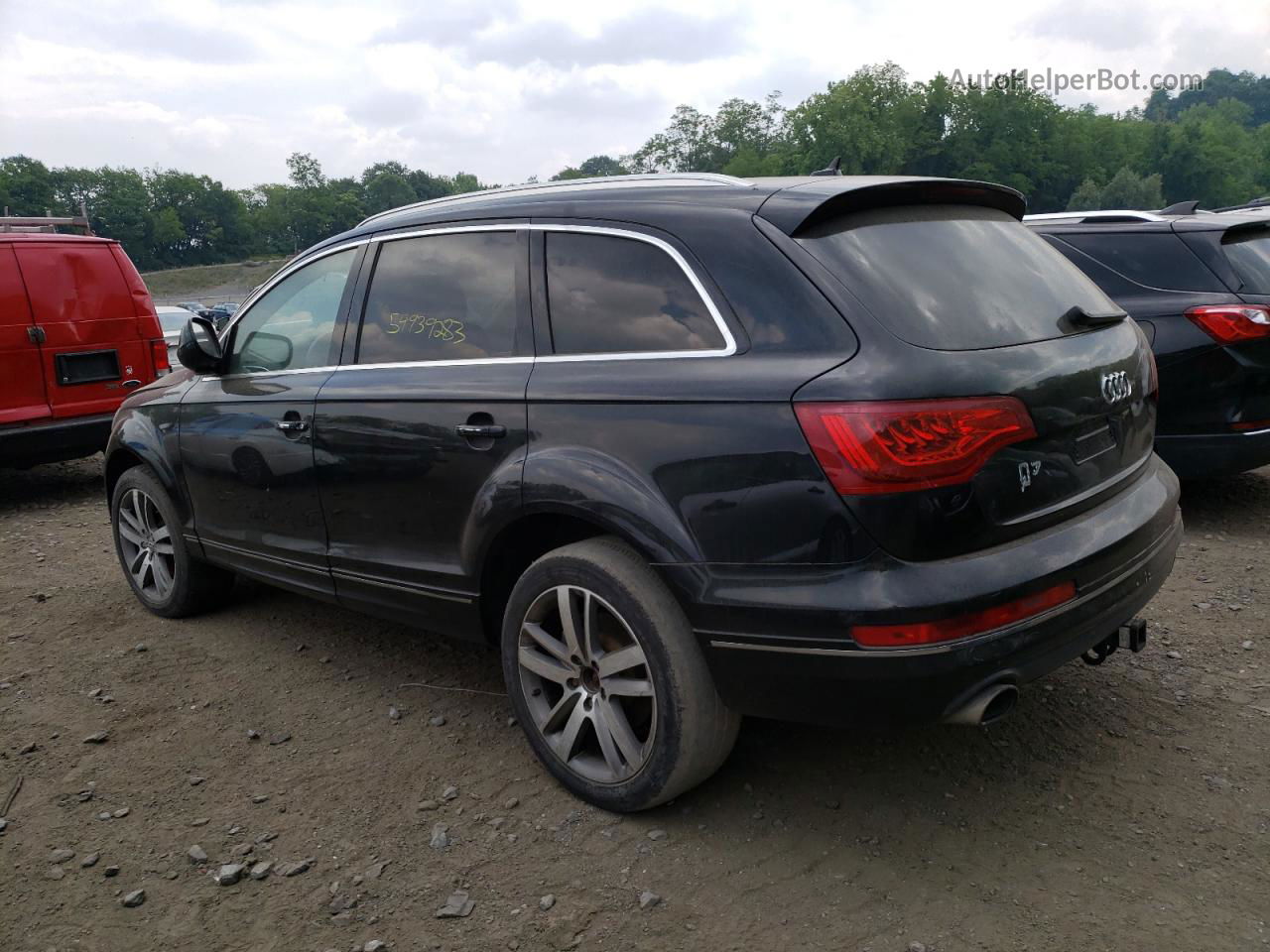 2015 Audi Q7 Premium Plus Black vin: WA1LGAFE0FD028846