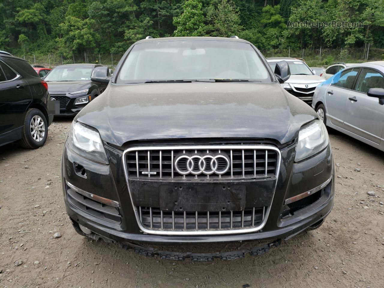 2015 Audi Q7 Premium Plus Black vin: WA1LGAFE0FD028846