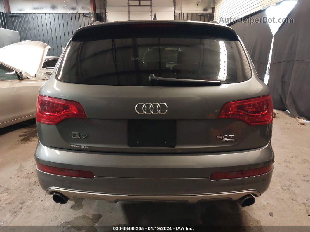 2015 Audi Q7 3.0t Premium Gray vin: WA1LGAFE1FD003762