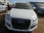 2015 Audi Q7 Premium Plus White vin: WA1LGAFE1FD014728