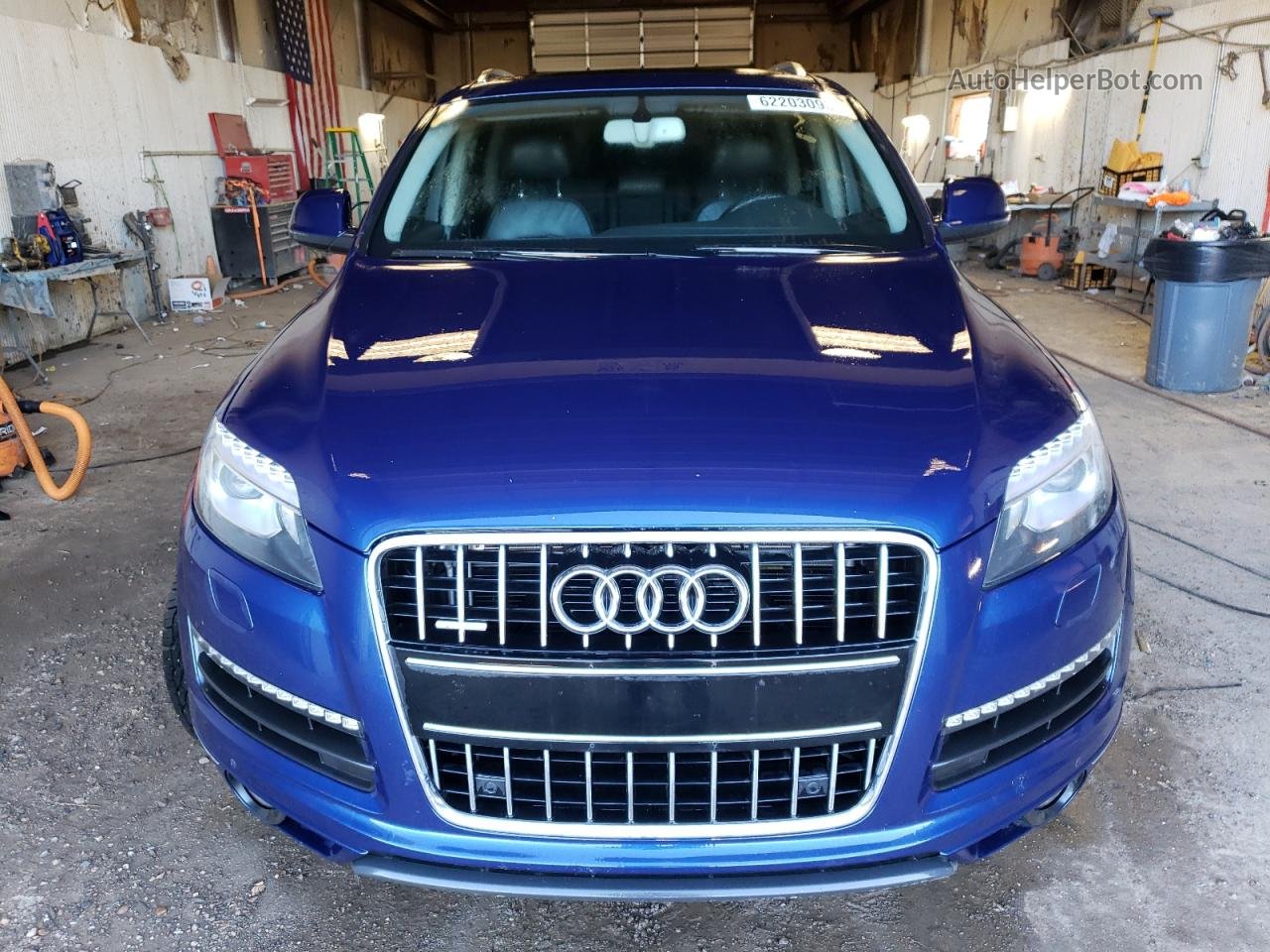 2015 Audi Q7 Premium Plus Blue vin: WA1LGAFE1FD015622