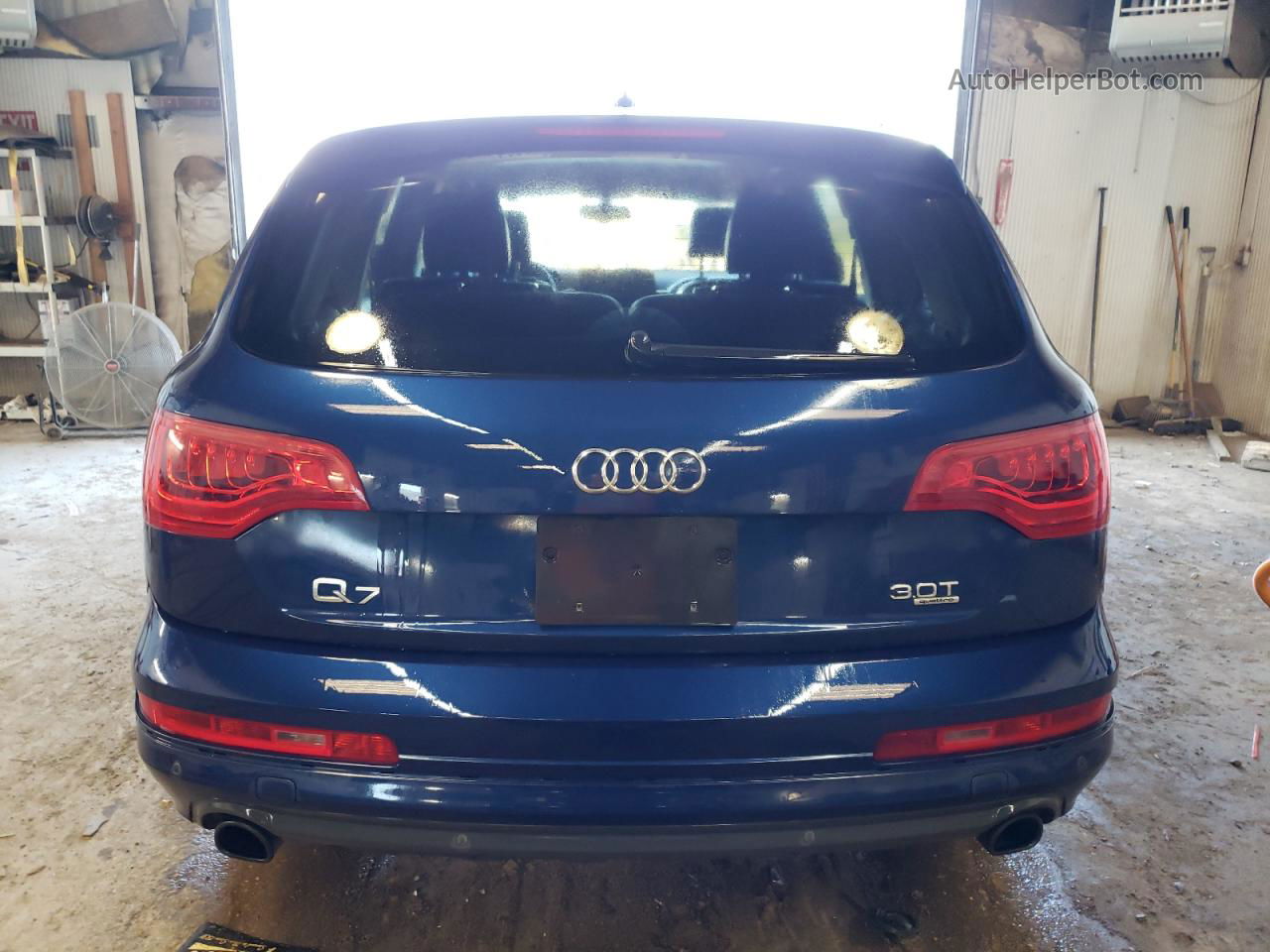 2015 Audi Q7 Premium Plus Blue vin: WA1LGAFE1FD015622