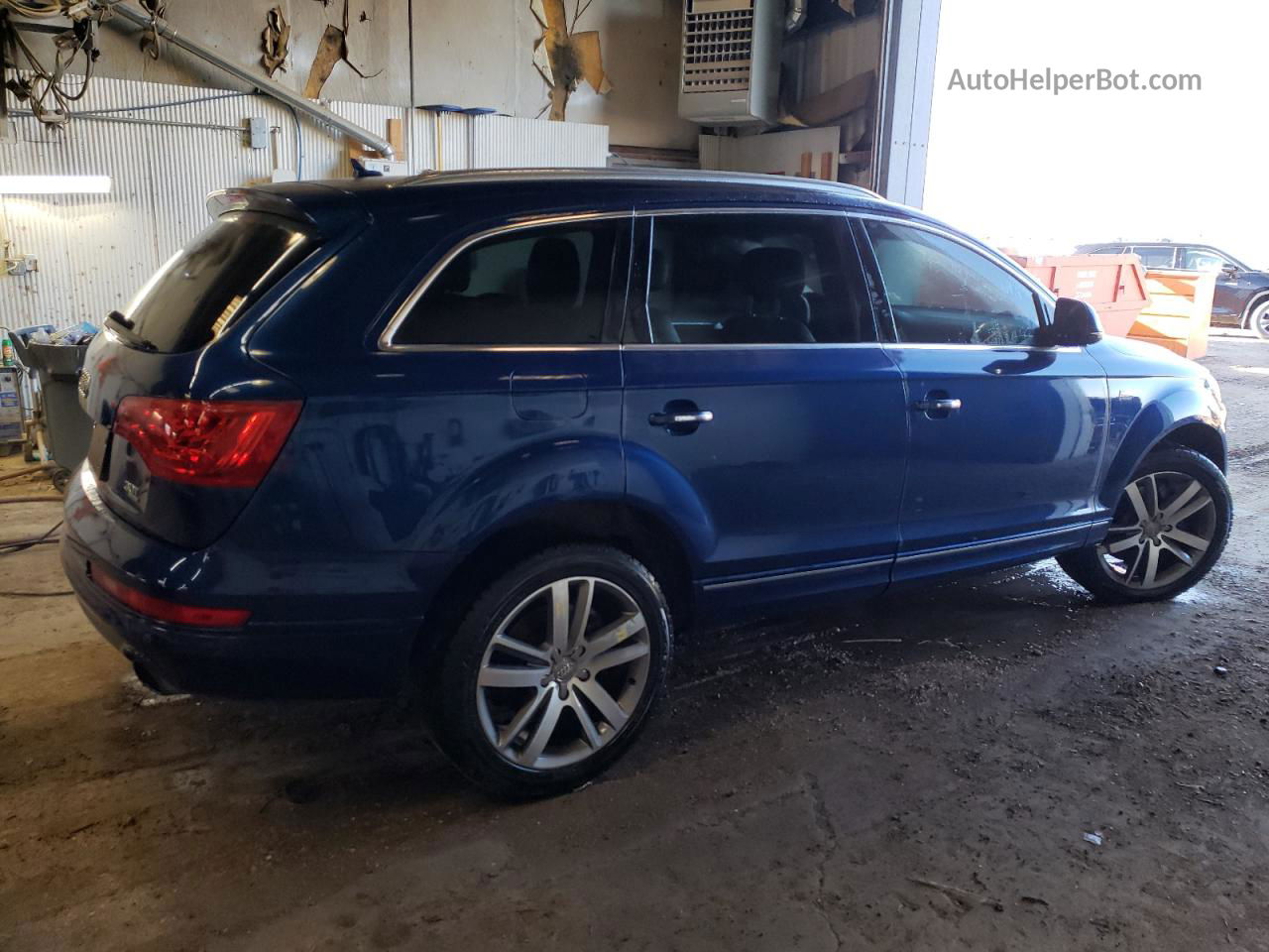 2015 Audi Q7 Premium Plus Blue vin: WA1LGAFE1FD015622