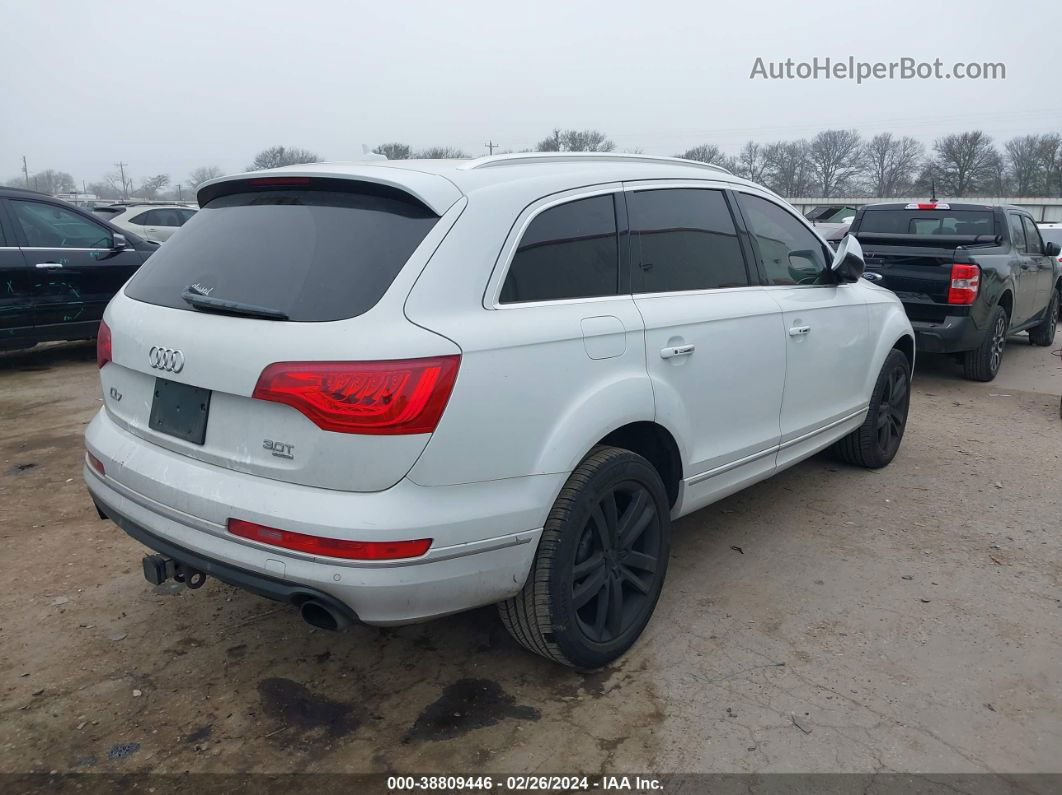 2015 Audi Q7 3.0t Premium White vin: WA1LGAFE1FD023865