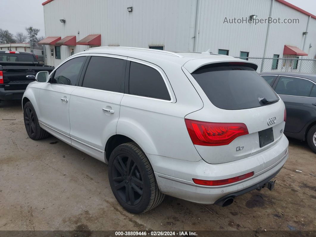 2015 Audi Q7 3.0t Premium White vin: WA1LGAFE1FD023865