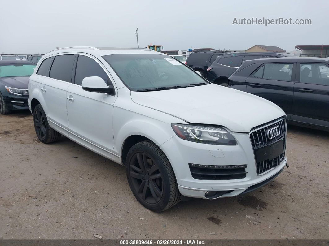 2015 Audi Q7 3.0t Premium White vin: WA1LGAFE1FD023865