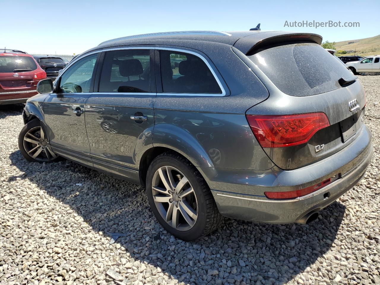 2015 Audi Q7 Premium Plus Gray vin: WA1LGAFE1FD025387