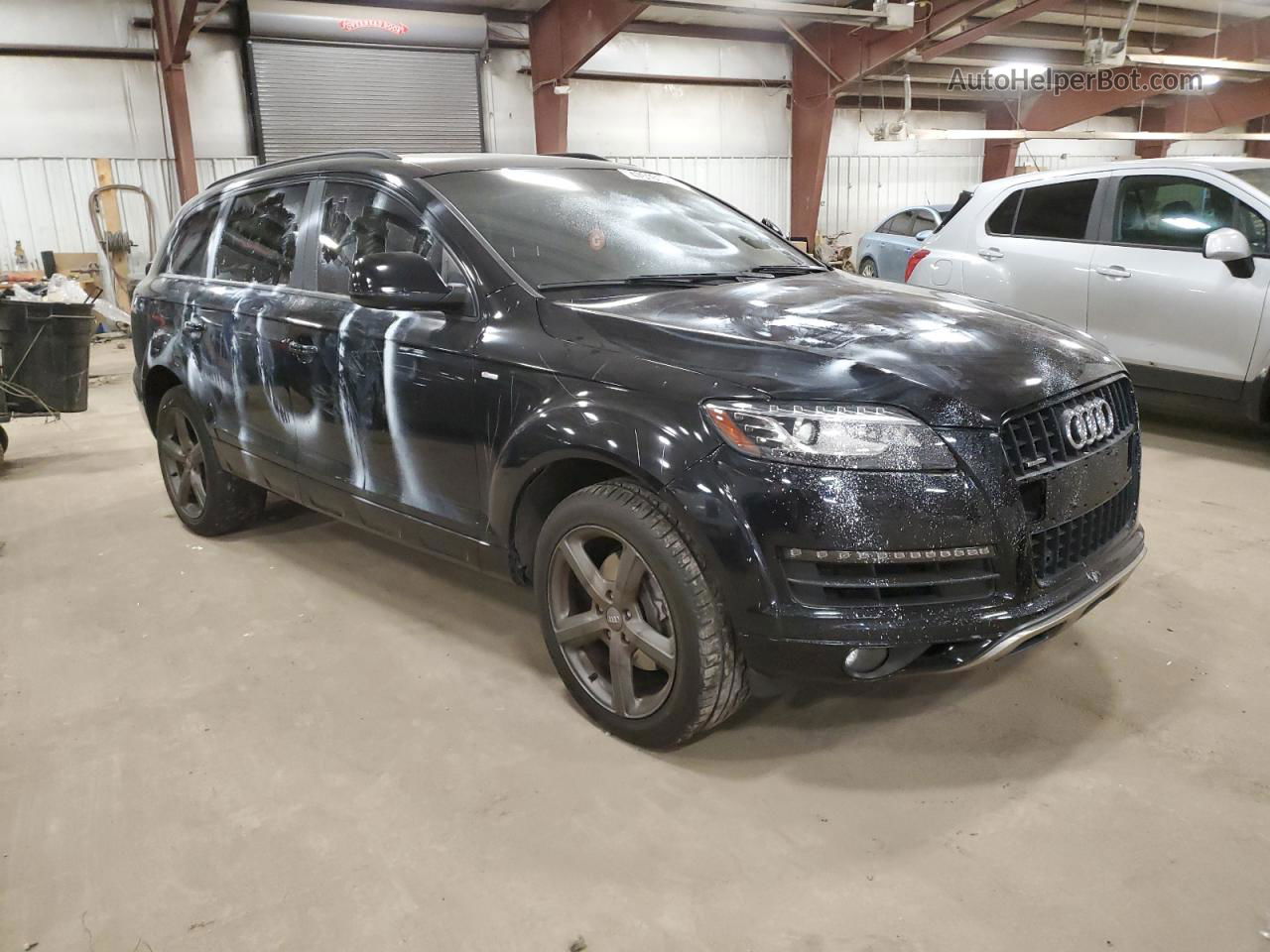 2015 Audi Q7 Premium Plus Black vin: WA1LGAFE2FD001860