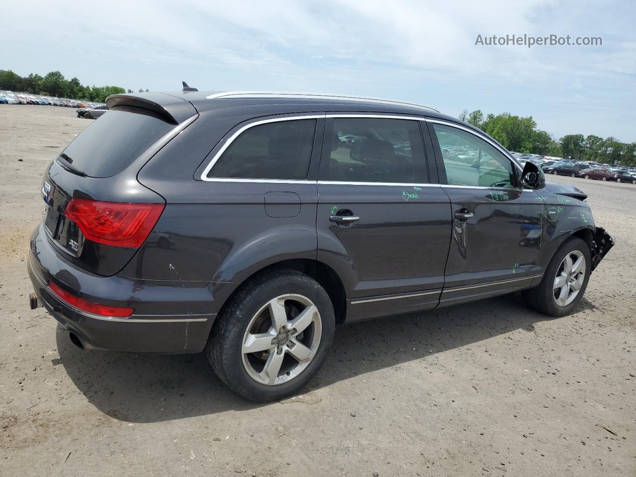 2015 Audi Q7 Premium Plus Charcoal vin: WA1LGAFE2FD001969