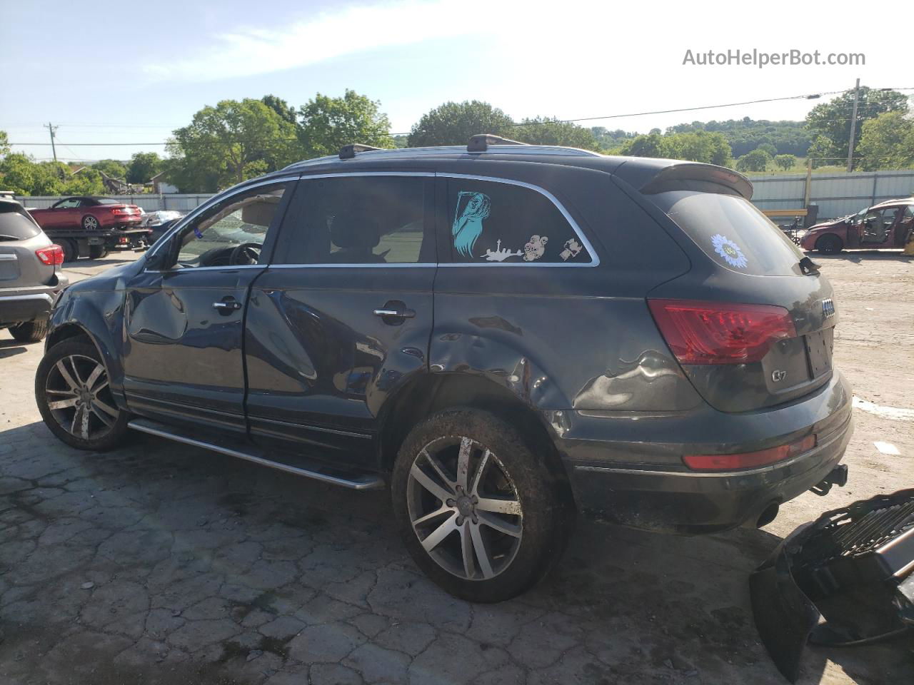 2015 Audi Q7 Premium Plus Gray vin: WA1LGAFE3FD003410