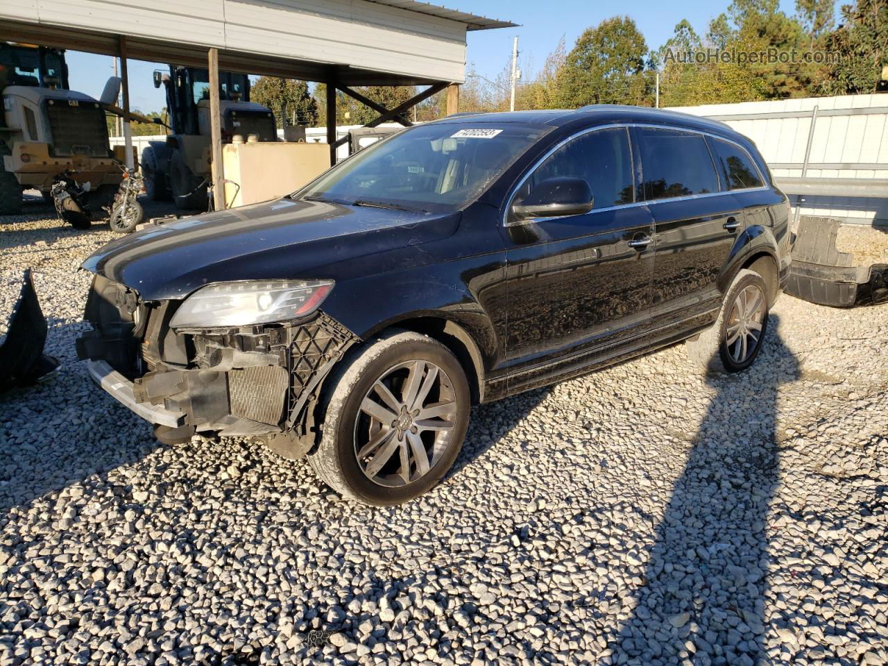 2015 Audi Q7 Premium Plus Black vin: WA1LGAFE3FD007683