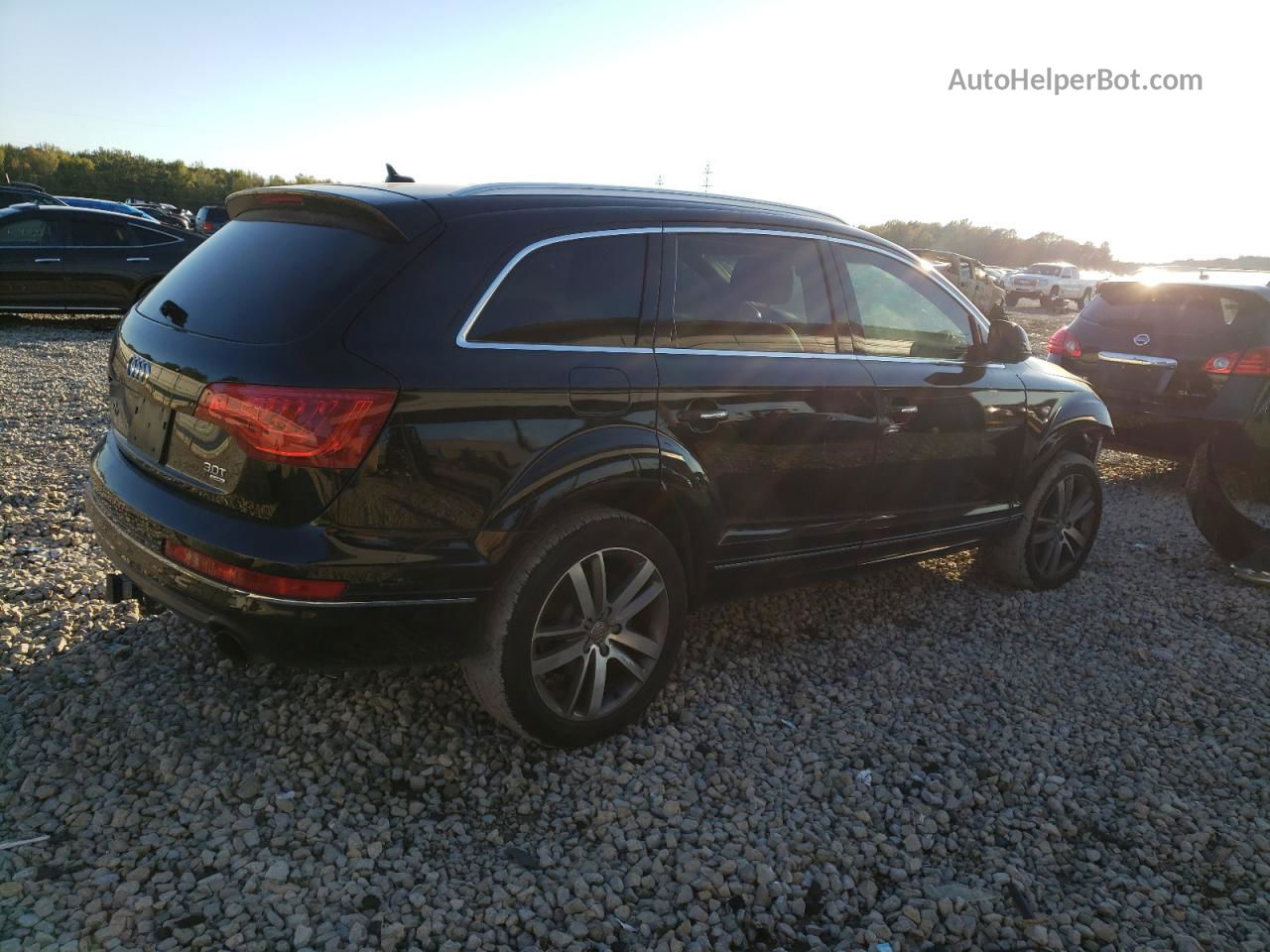 2015 Audi Q7 Premium Plus Black vin: WA1LGAFE3FD007683