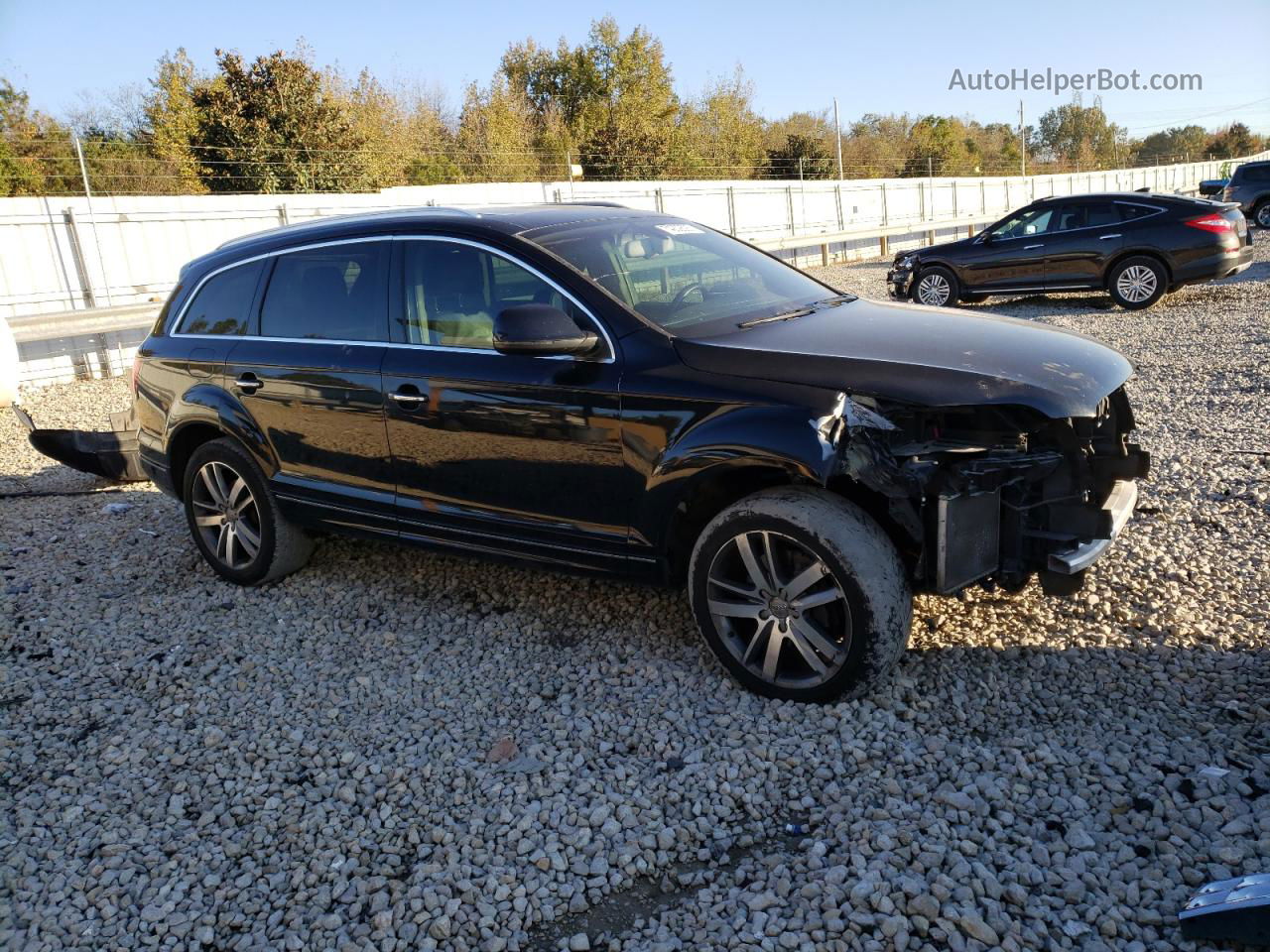 2015 Audi Q7 Premium Plus Black vin: WA1LGAFE3FD007683