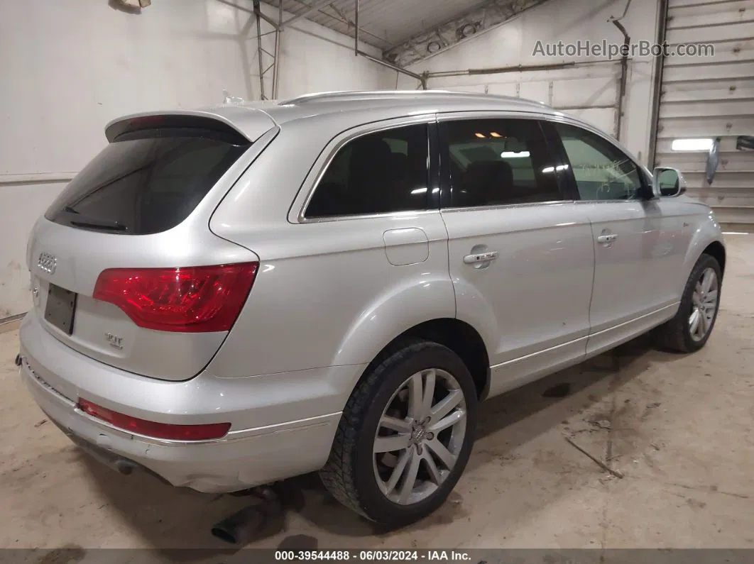 2015 Audi Q7 3.0t Premium Silver vin: WA1LGAFE3FD008963