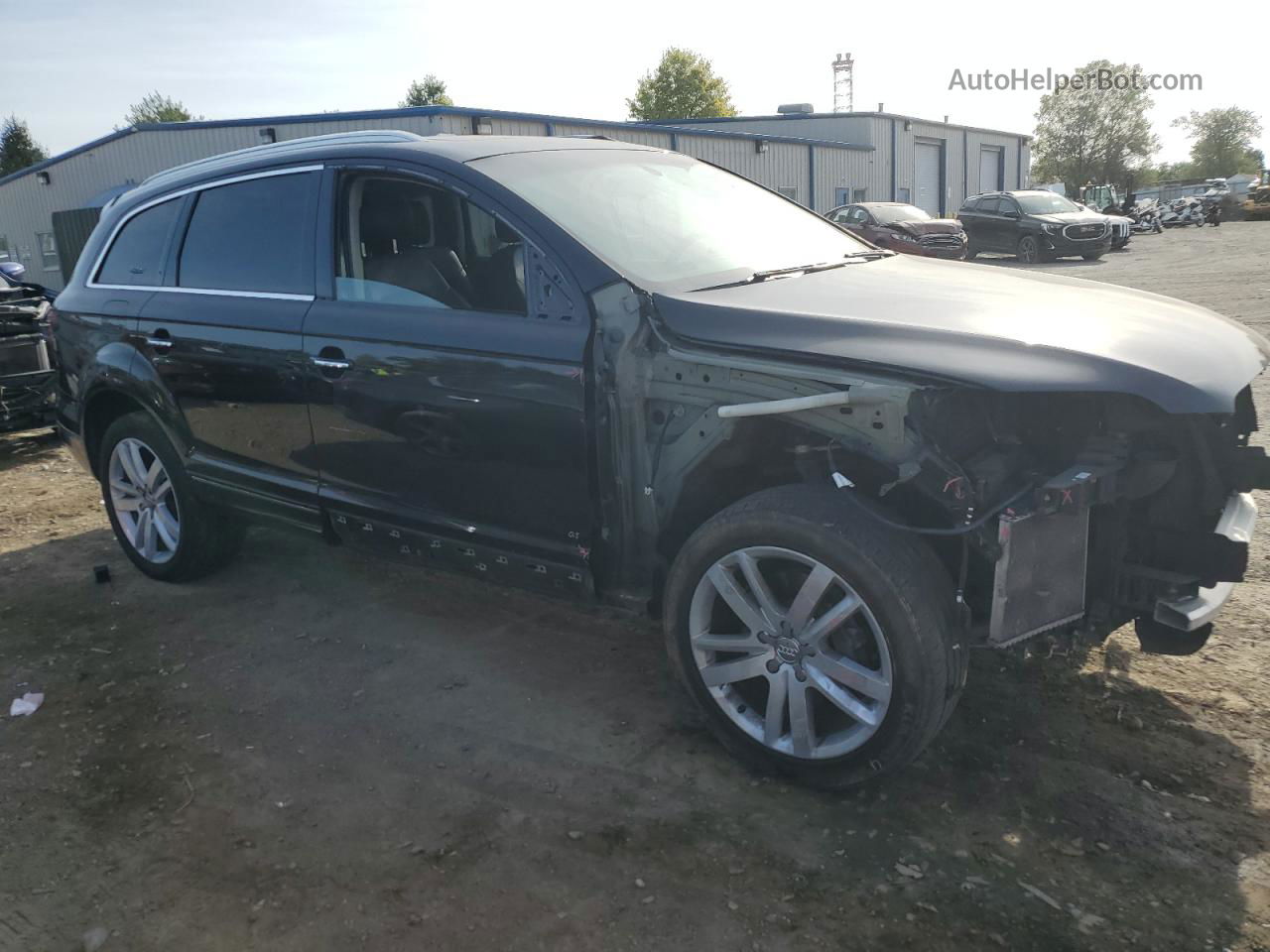 2015 Audi Q7 Premium Plus Black vin: WA1LGAFE3FD013127