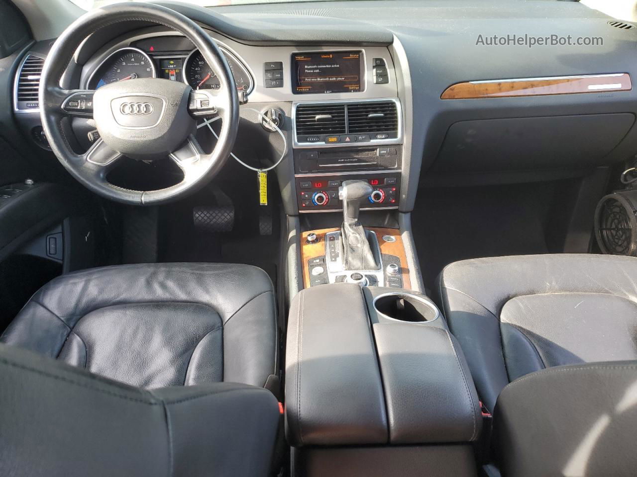 2015 Audi Q7 Premium Plus Черный vin: WA1LGAFE3FD013127