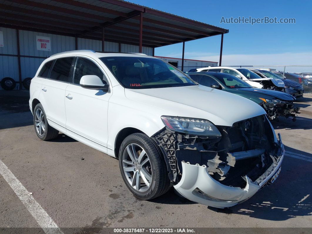 2015 Audi Q7 3.0t Premium White vin: WA1LGAFE3FD014553