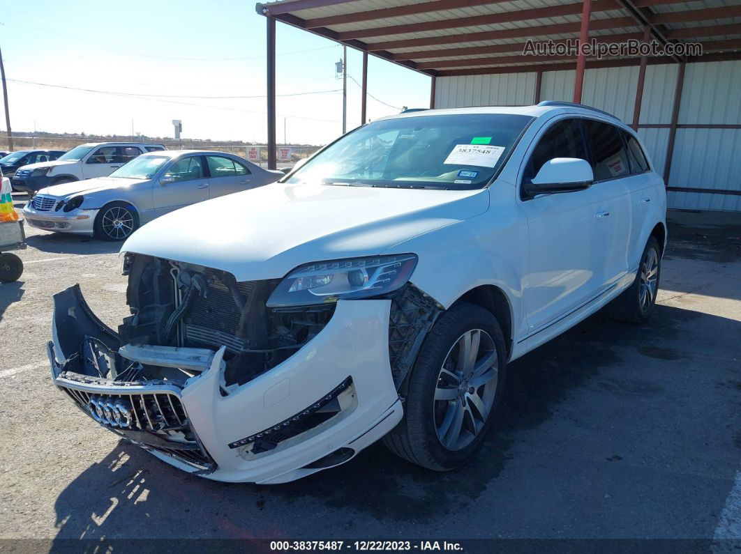 2015 Audi Q7 3.0t Premium White vin: WA1LGAFE3FD014553