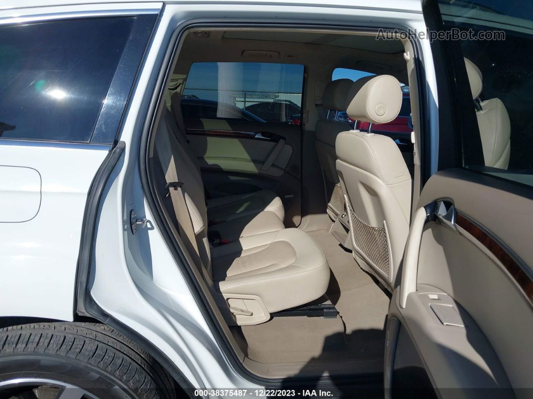 2015 Audi Q7 3.0t Premium White vin: WA1LGAFE3FD014553