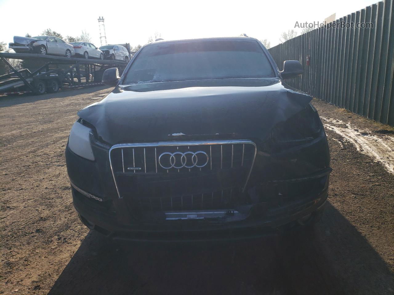 2015 Audi Q7 Premium Plus Black vin: WA1LGAFE3FD018618