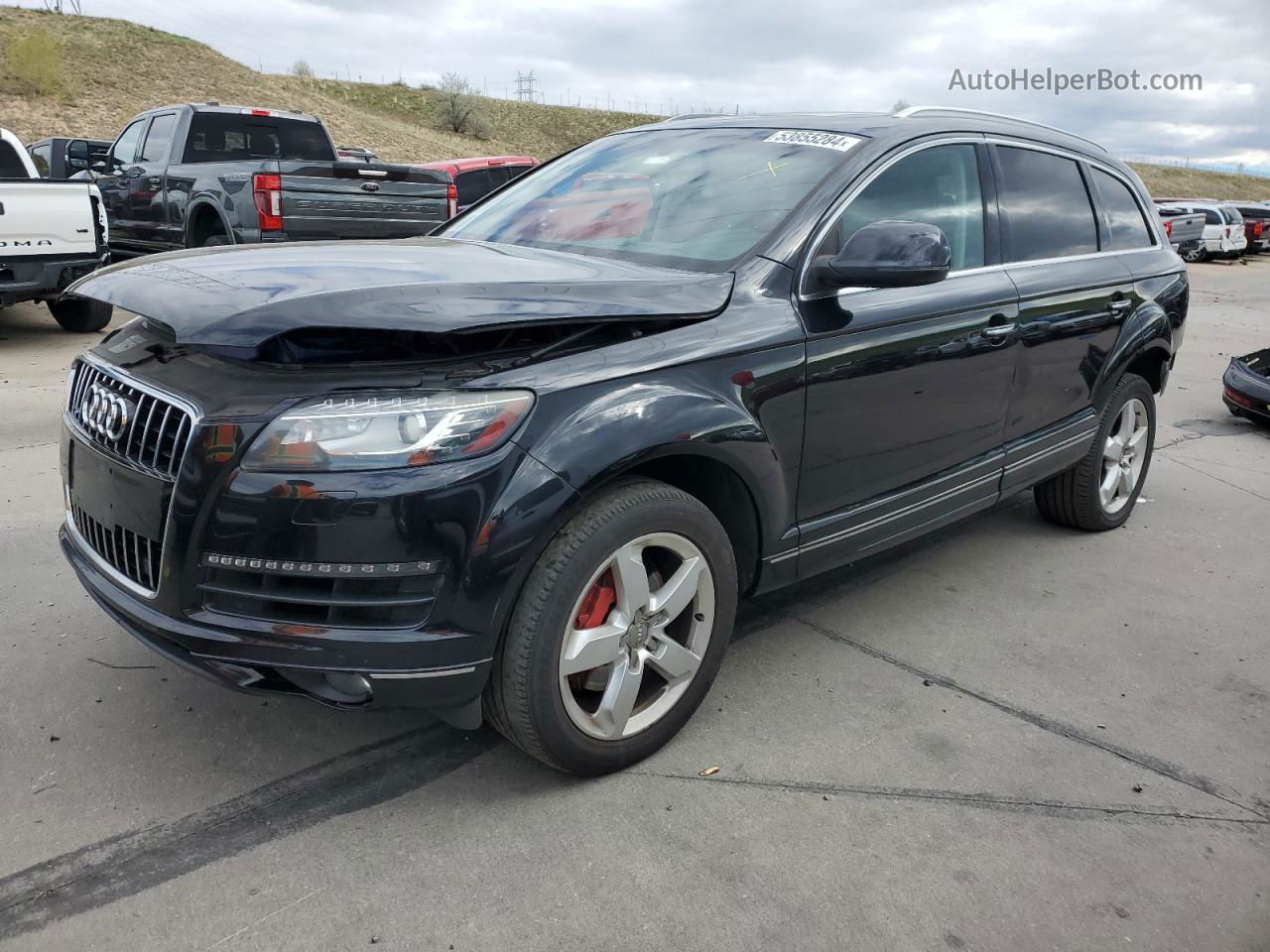 2015 Audi Q7 Premium Plus Black vin: WA1LGAFE3FD019770