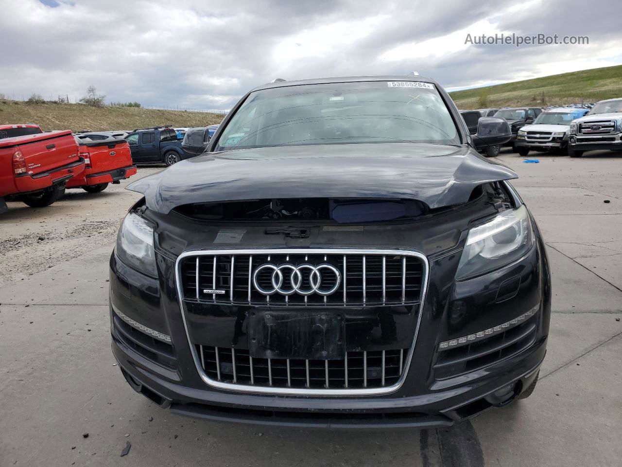 2015 Audi Q7 Premium Plus Black vin: WA1LGAFE3FD019770