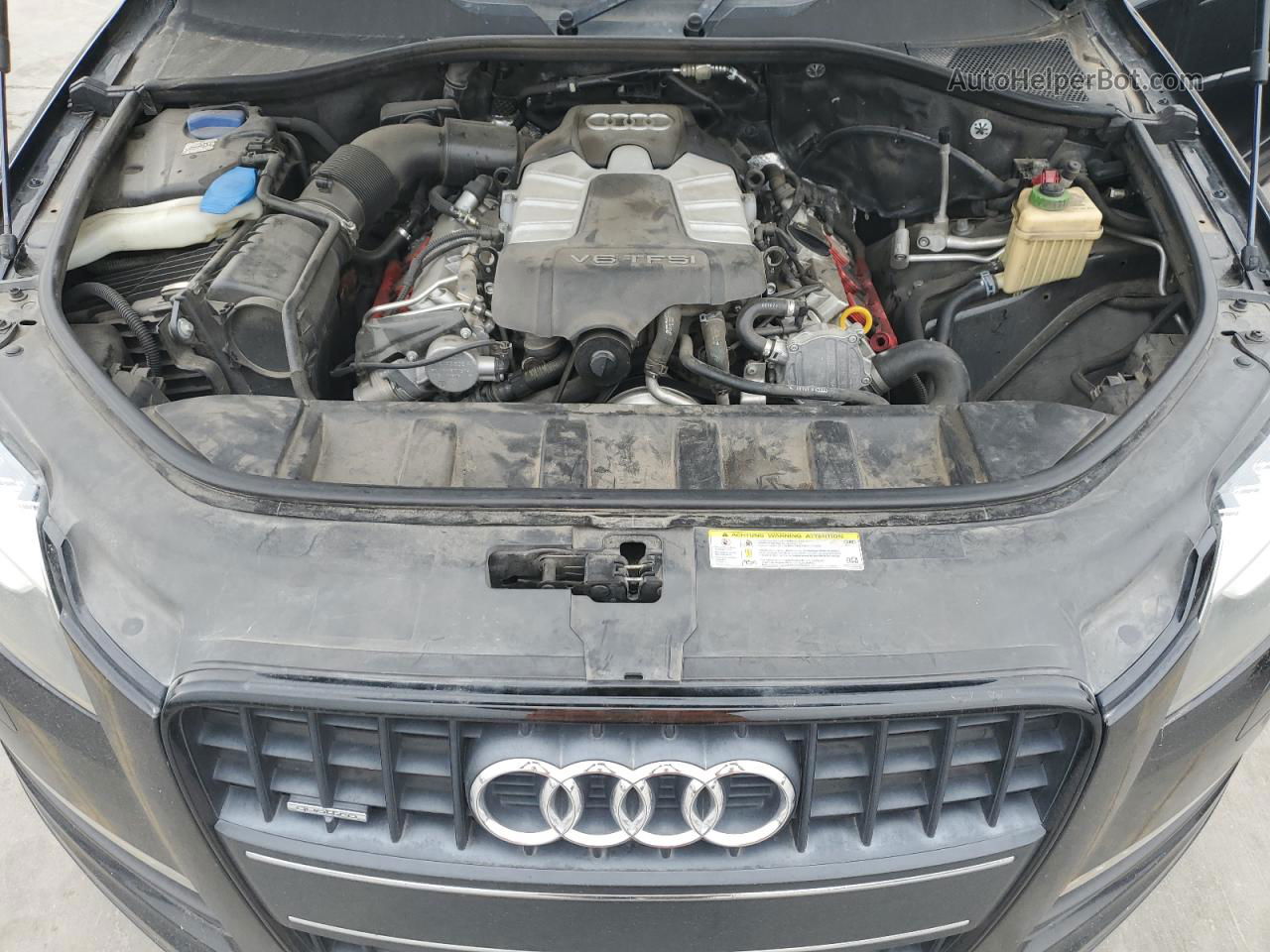 2015 Audi Q7 Premium Plus Черный vin: WA1LGAFE3FD021695