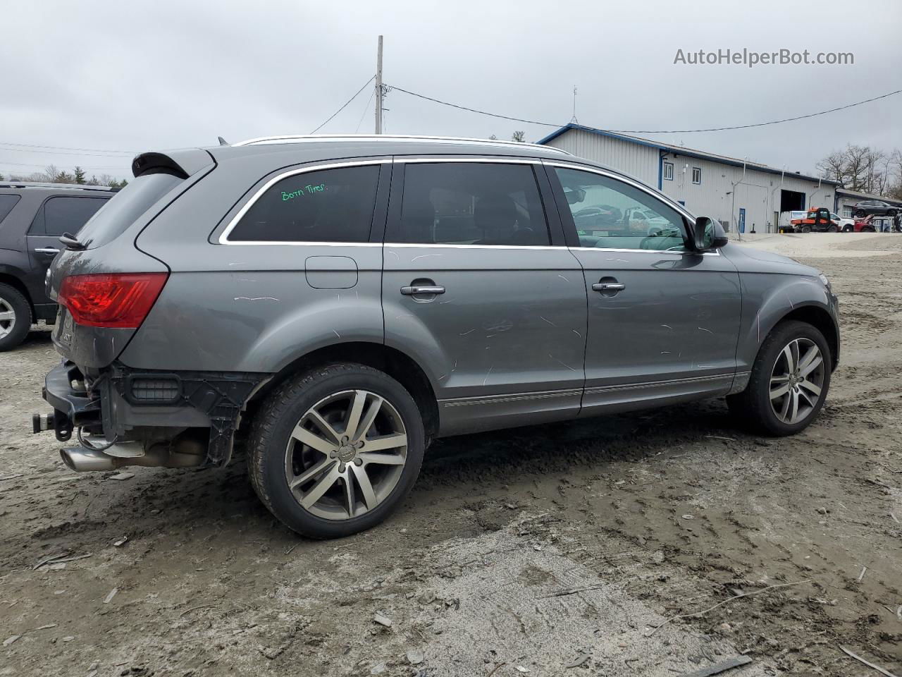 2015 Audi Q7 Premium Plus Серый vin: WA1LGAFE3FD022748