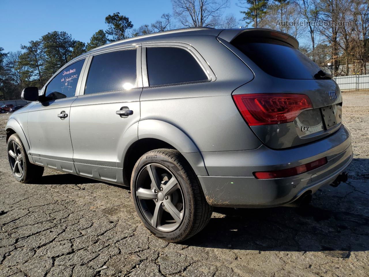 2015 Audi Q7 Premium Plus Charcoal vin: WA1LGAFE3FD023219