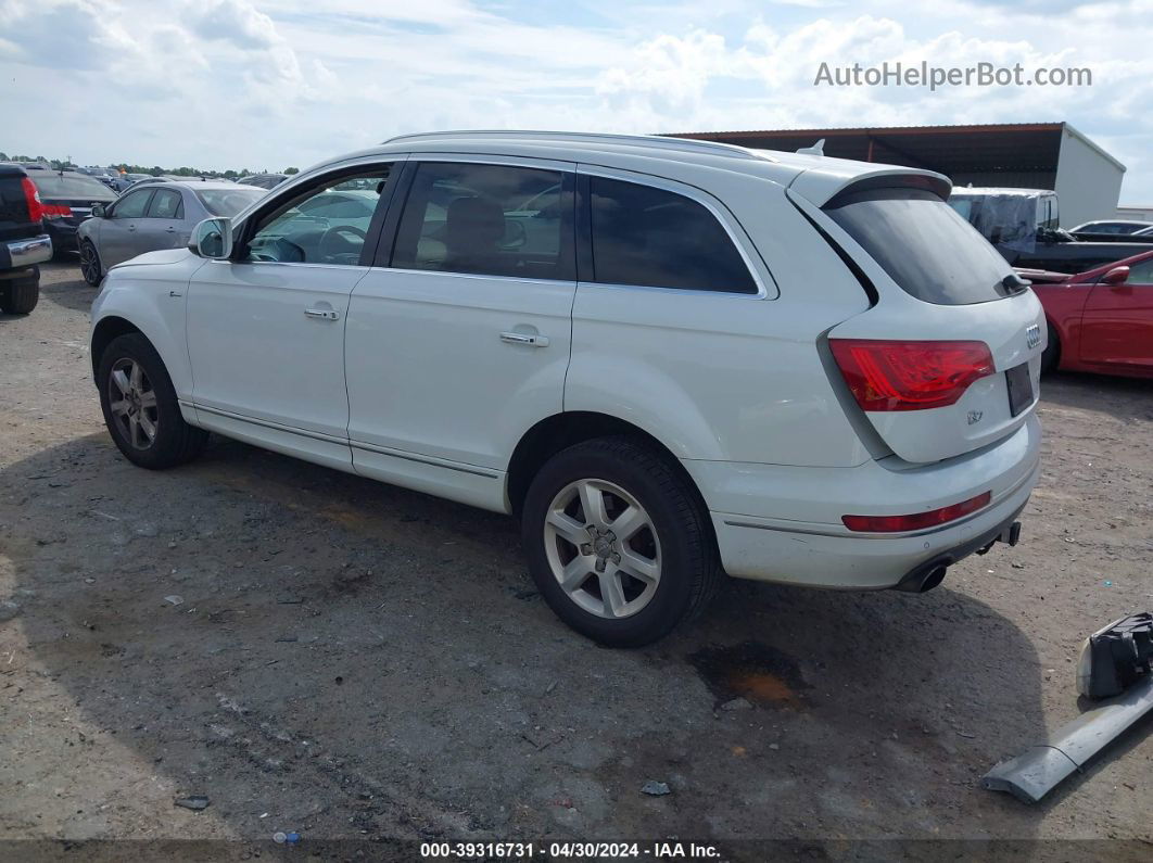 2015 Audi Q7 3.0t Premium White vin: WA1LGAFE3FD024516